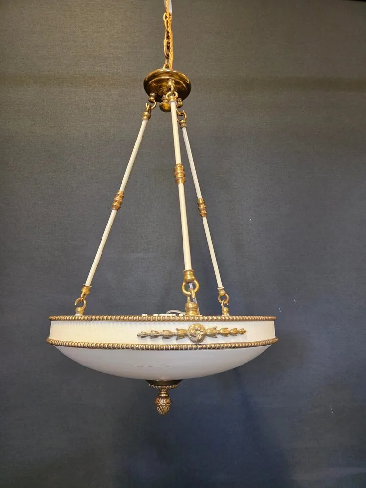 Pair of Empire-Style Chandeliers, c. 1930