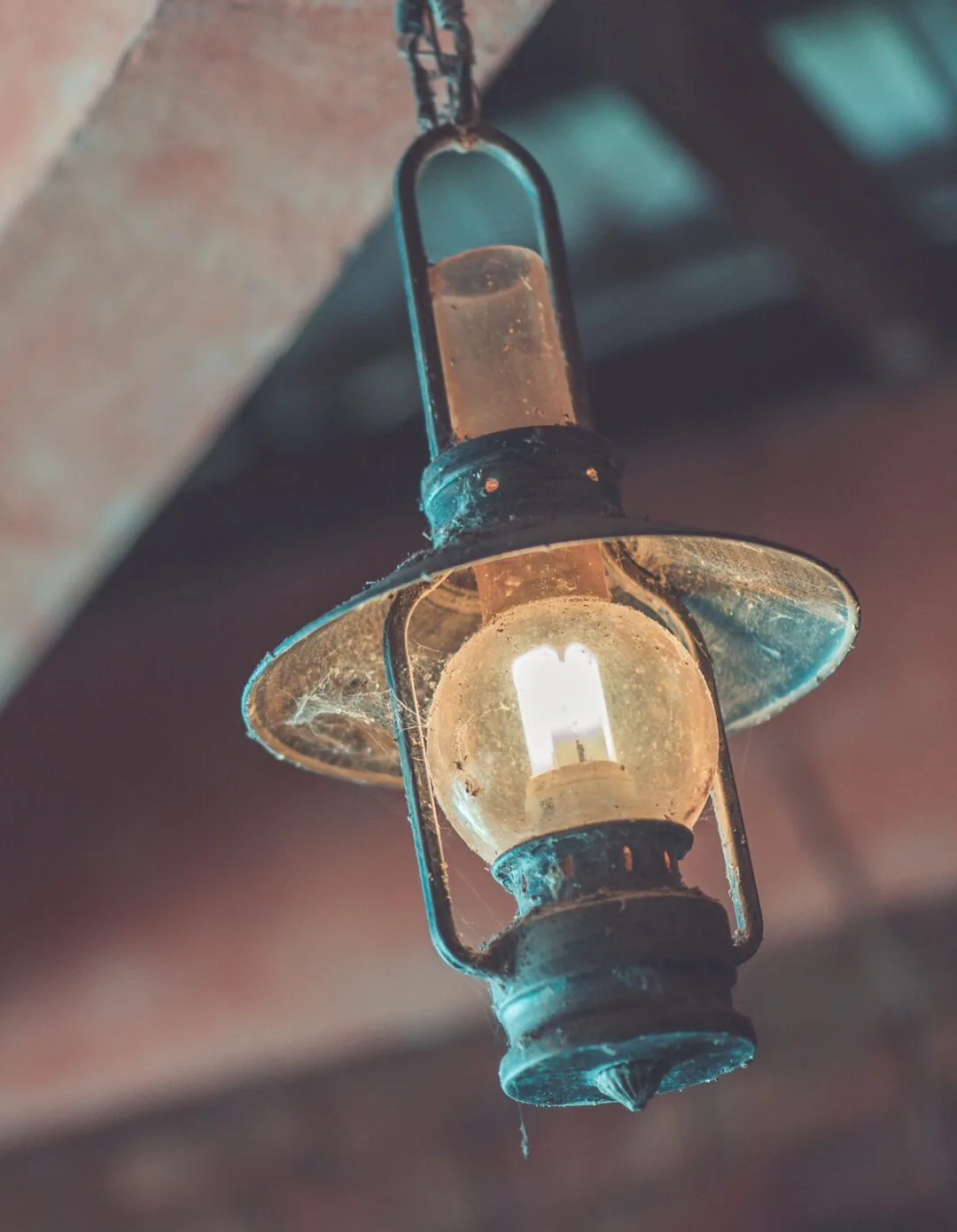 Vintage hanging lanterns collection